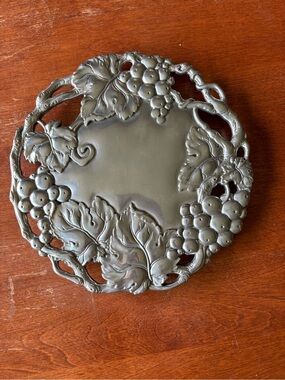 Arthur Court Grapevine Trivet or wallhanging vintage